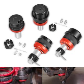 10626 Heavy Duty Replacement Ball Joints Fit for Jeep Wrangler JK JKU 2007-2018, for Dana 30 & 44 Axles