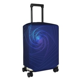 Explore Land Travel Luggage Cover Suitcase Protector Fits 27-30 Inch Luggage (Gyrotropic, L)