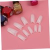 Healvian 500pcs/box Non-smell Artificial Nails Fake Nails for Women Half