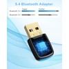 Bluetooth Adapter PC, RENGOGA 5.4 USB Bluetooth Adapter EDR Bluetooth