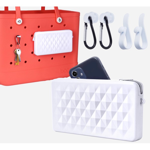Raymall Raymall Silicone Pouch for Bogg Bag Accessories, Universal Phone