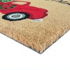 Nedia Home Superscraper Coir Door Mat - Merry Christmas Design,