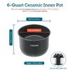 COSORI Pressure Cooker Inner Pot, Compatible with CMC-CO601-SUS Only, Ceramic,
