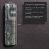Beard & Moustache Pocket Comb - Handmade Cellulose Acetate -