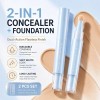 Set De 2 Correctores Y Bases De Doble Efecto Para