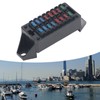 16 Way Automotive Fuse Box Mini High Temperature Resistant 16PCS