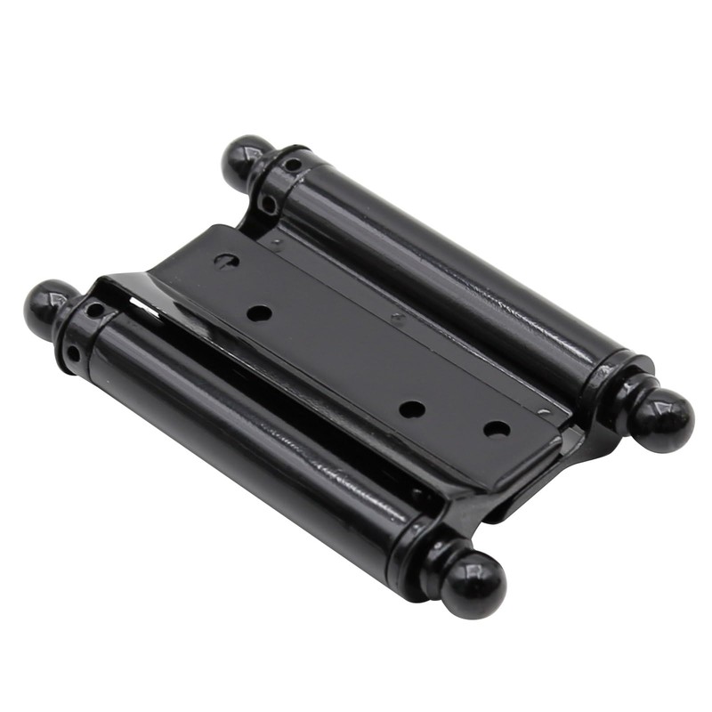 Hoypeyfiy 4 Pieces Doors Double Action Spring Hinge Stainless Steel