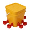 Automatic Chicken Waterer Cup with 12L Handheld Barrel Poultry Drinking