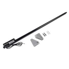 38 Inch 12 V Linear Actuator Heavy Duty 440lbs/2000N IP65 Waterproof Electric Actuator Speed 0.31"/sec with Mounting Brackets GELUOXI