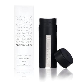 Nanogen Keratin Thickening Hair Fibres, 30 g, White