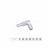 HangTon FSG.0B 2 Pin Right Angle Power Connector Rotatable Adjustable
