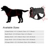 Hanshengday Tactical Service Dog Vest Harness for Medium Large Dog,