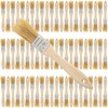 Nuogo 150 Pcs Chip Paint Brushes 1 Inch Paint Brush