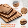 Ziliny 9 Pcs Thick Kitchen Cutting Boards 3 Sizes with