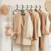 Extra Wide Shoulder Sweater Hangers 10 Pack, Width 2.8cm Thick