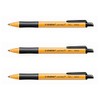 Ballpoint - STABILO pointball - Wallet of 3 - Black