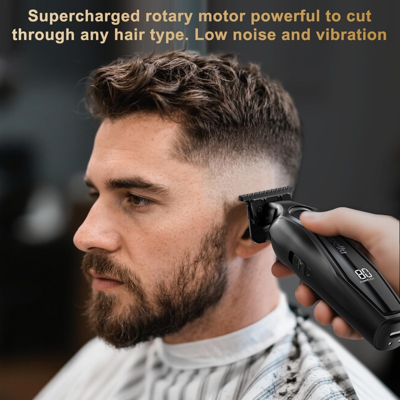 ciwellu Hair Trimmer for Men, Professional Barber Liner & Beard
