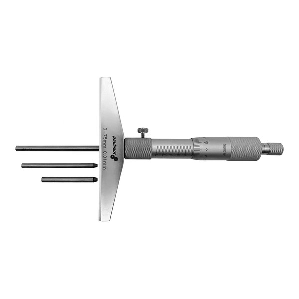 PAULIMOT Depth Micrometer 0-75 mm