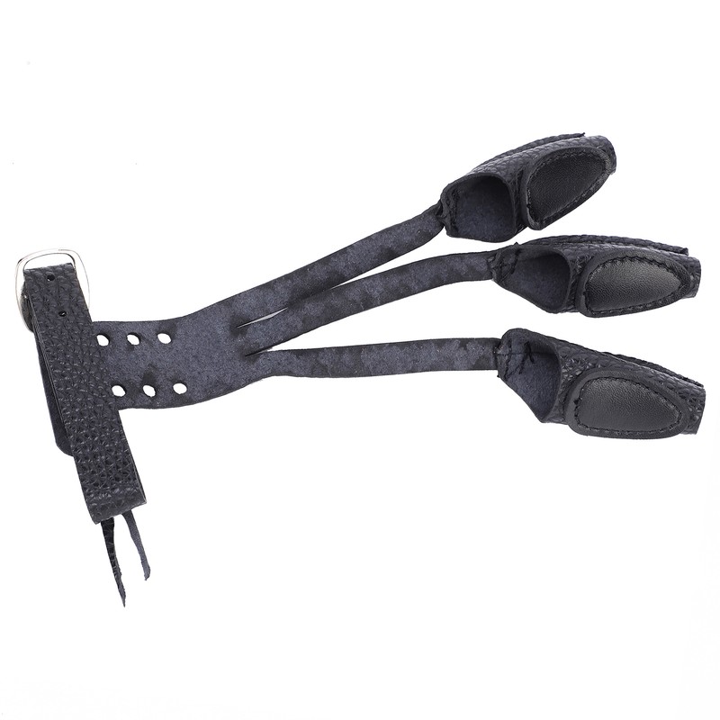 Archery Universal Three Finger Guard Gloves American Hunting Bow Traditional
