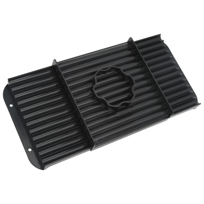 Bait Rolling Plate ABS Plastic Black Portable Lightweigh Fishing Bait