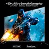 6.6 FT Nylon Braided 4K@240Hz USB-C to DisplayPort 2.1 Cable,