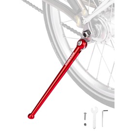 ROCKBROS Bike Kickstand Adjustable Aluminum Alloy Bicycle Side Stand for 16 Inch Brompton Folding Bike