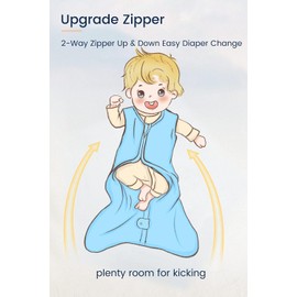 TotAha Sleep Sack 12-18-24 Months 3 Pack, Buttery Soft, Safe Wearable Blanket Baby, Sleeping Bag for Baby with 2-way Zipper