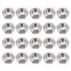 sourcingmap 3/16 inch-24 Hex Nut Stainless Steel Fastener 20pcs for