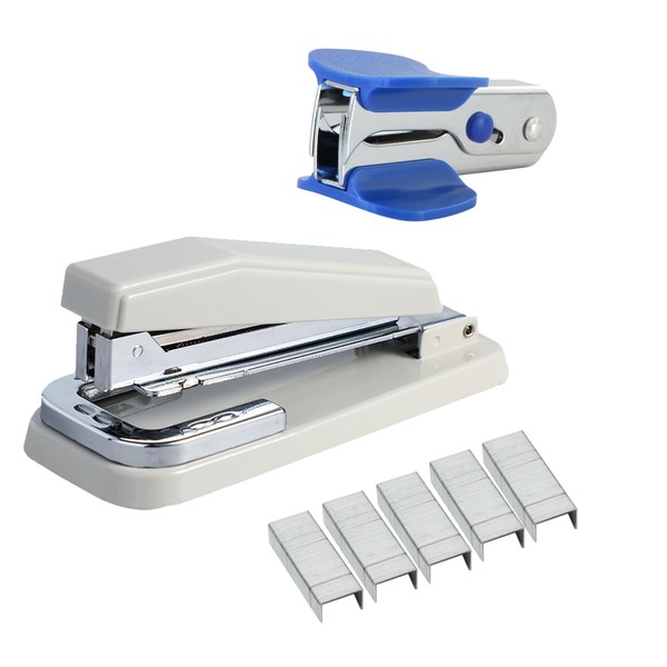 HAMILO 50 Count Medium Bound Stapler for Large Thick Paper