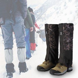 Summer spats, hiking spats, winter hiking, waterproof long spats URK-222 Military