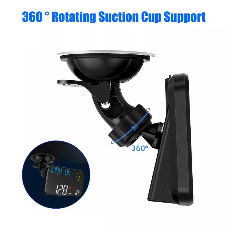 EEEKit 5" Digital Speedometer Universal GPS Car HUD Head Up