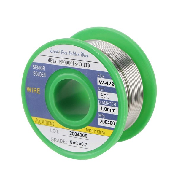 Solder Wire 1mm Lead Free - Cored Soldering Tin Rosin