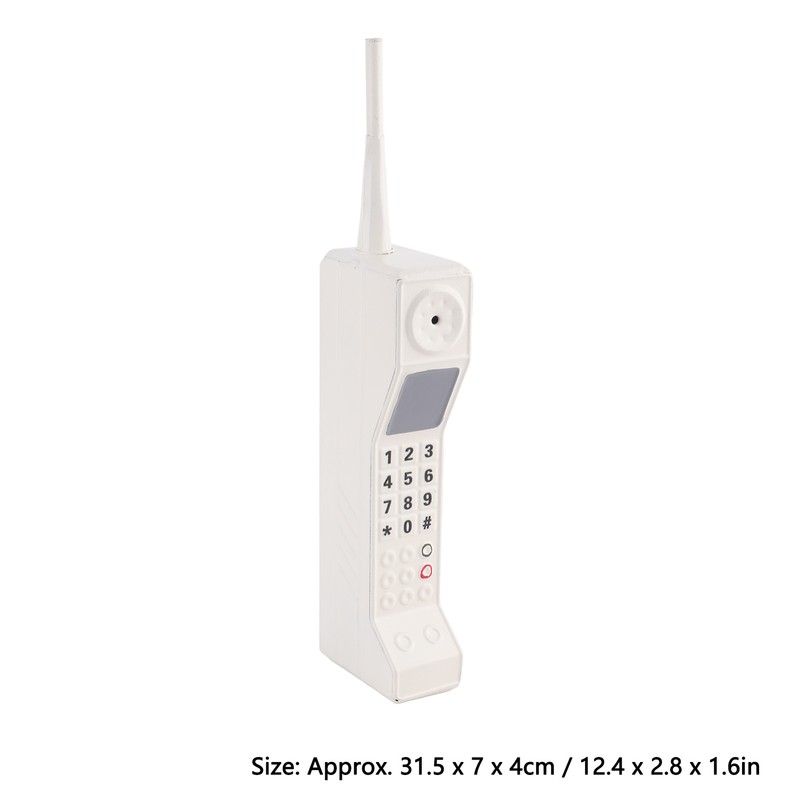 Brick Mobile Phone Model Vintage Cell Phone Prop Old Fashioned
