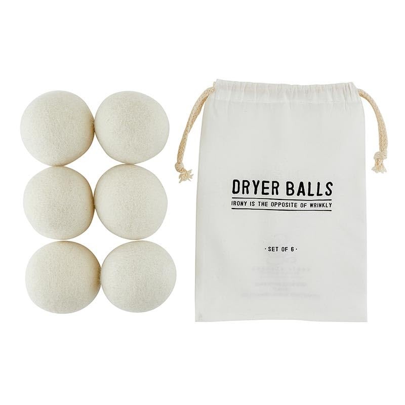 Santa Barbara Design Studio Wool Dryer Balls Natural Fabric Softener
