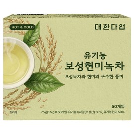 대한다업 유기농 보성현미녹차 Dae Han Da Eop Organic Boseong Brown Rice Green Tea