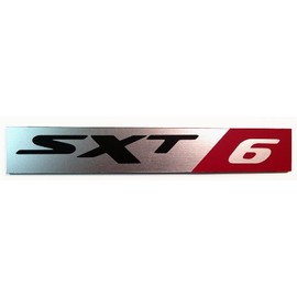 24Designs Compatible SXT Sxt6 Stick on Emblem Replacement for Dodge Vehicles