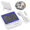CTH‑609 Digital Thermometer Hygrometer Wall Mounted Temperature Humidity Meter for