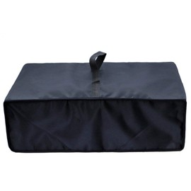 GLUK Premium Nylon Fabric Printer Dust Cover Case Compatible with HP DeskJet 2710e/2720e/4120e All in One Colour Printer / HP ENVY Pro 6420/6430 All in One Printer, Black