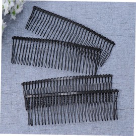 FRCOLOR Simple Iron Wire Comb Headdress 10pcs Fashionable Women's Headpiece for Special Occasions