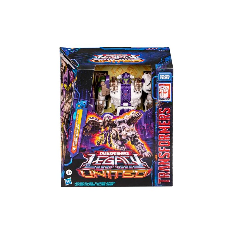 Transformers Transformers Legacy United Leader Class Beast Wars Universe Tigerhawk,