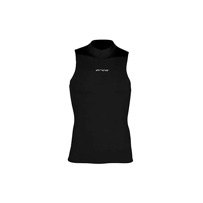 ORCA Mens Heatseeker Neoprene Wetsuit Vest Top - Black -