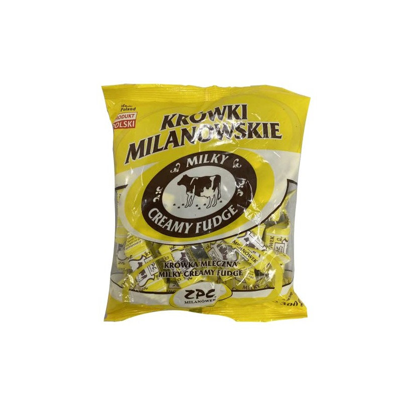 Krowki Milanowskie Milky Cream Fudge 300g (Pack of 3)