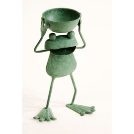 Murataya Frog Figurine Petit Frog Overhead Catch