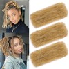 Afro Kinkys Bulk Hair for Dreadlock Extensions 3 Bundles 90g