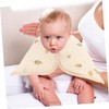 ORFOFE 2pcs Comfortable Saliva Pads Soft Cotton Burp Cloths for