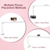 iVict Nail Desk Lamp, 34" Nails Tech Light with Phone