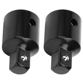 Socket Adapter, 2Pcs Socket Adapter Ratchet Wrench Converter High Carbon Steel 1/2 to 3/8 Conversion Tool, Drive Socket Sets