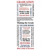 Momenta Vellum Message Sticker, Graduation