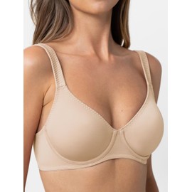 Dorina Women's Lindsay-d Full Coverage Bra, beige, 95C