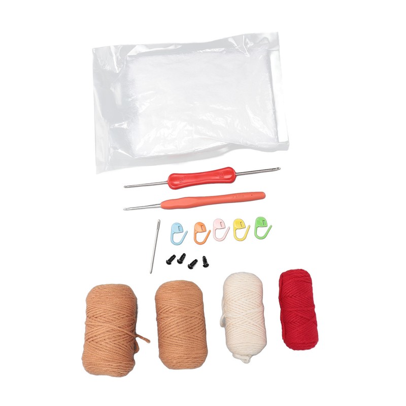 DIY Deer Crochet Kit Cute Animals Crochet Starter Kit with